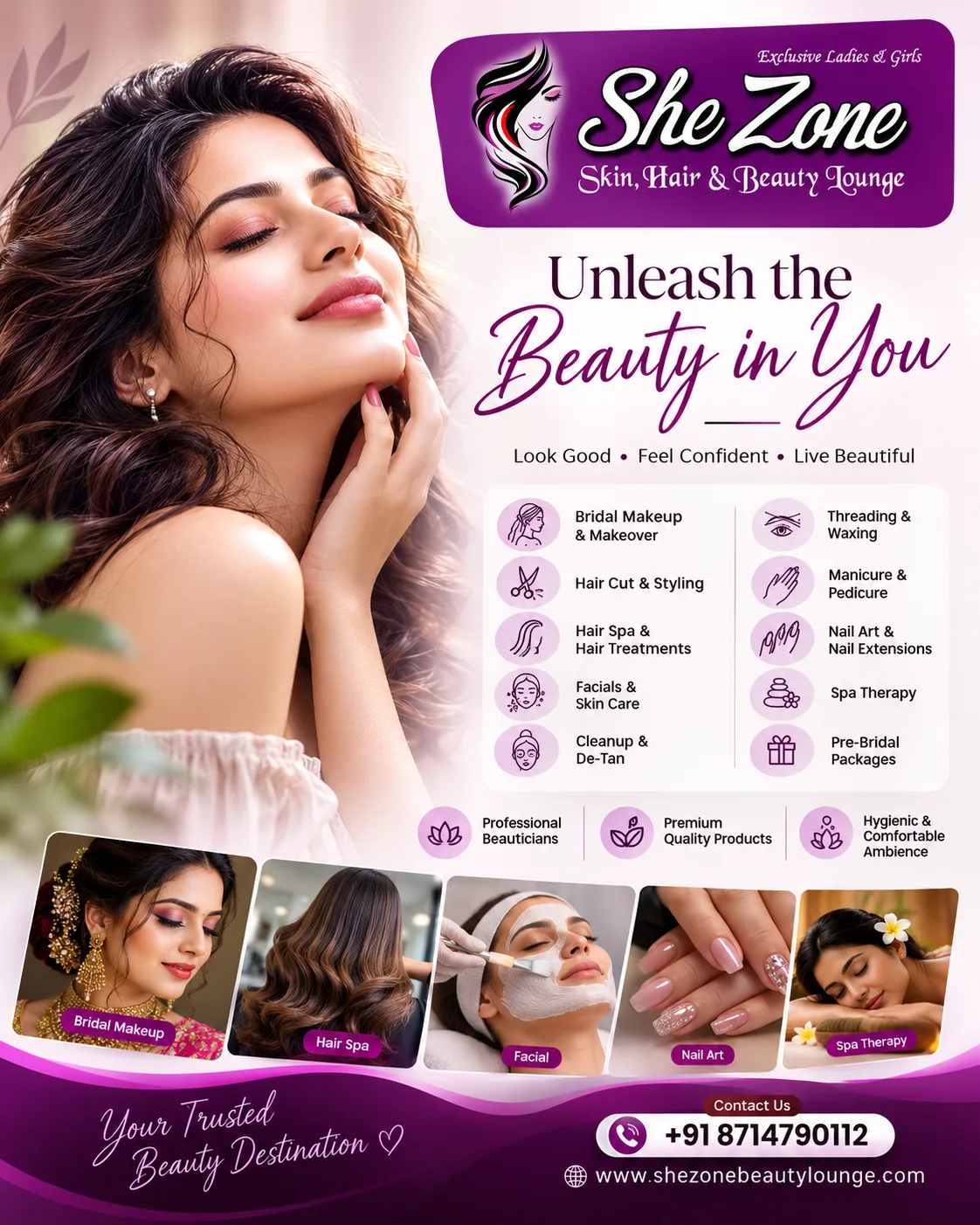 She Zone Beauty Lounge and Spa | Thrissur